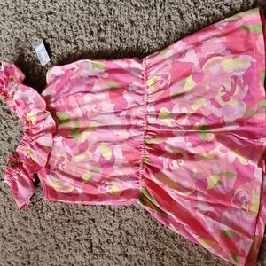 Girl's Children's Place Floral Romper